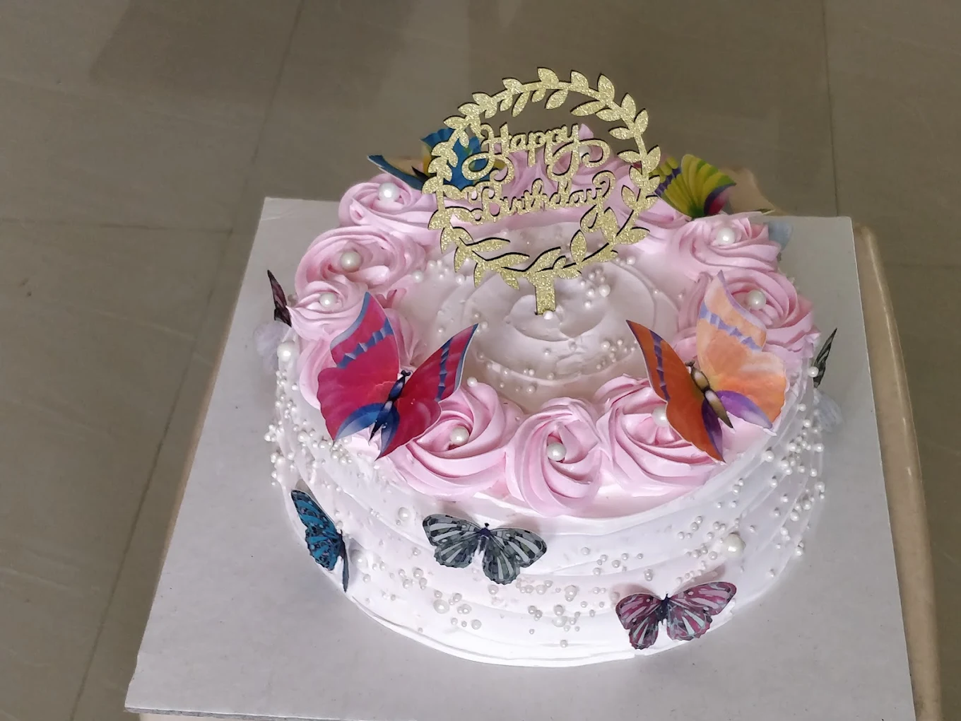 Customized Birthday Cake