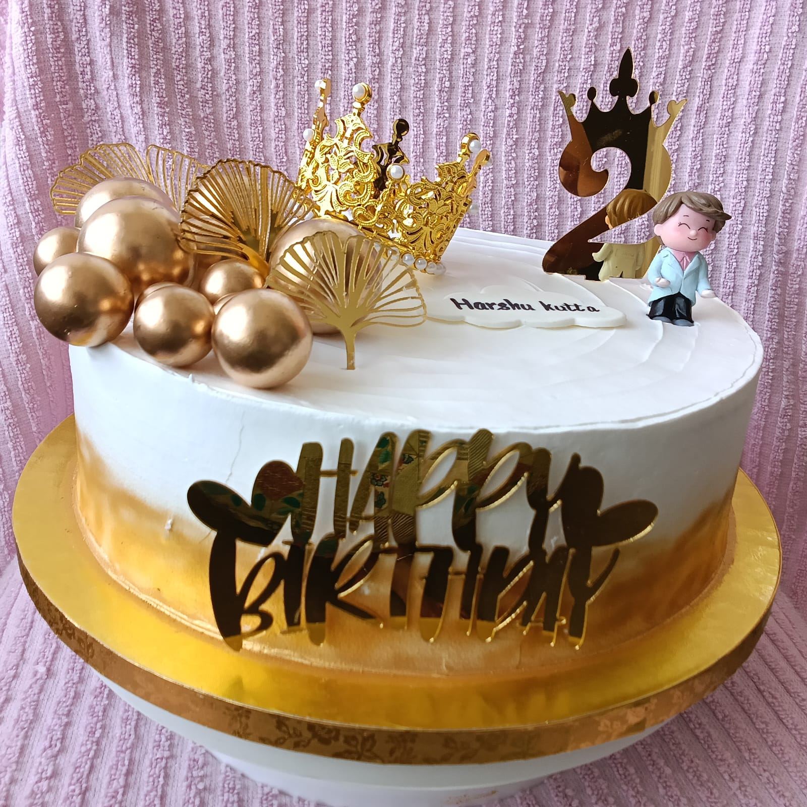 Customized Birthday Cake