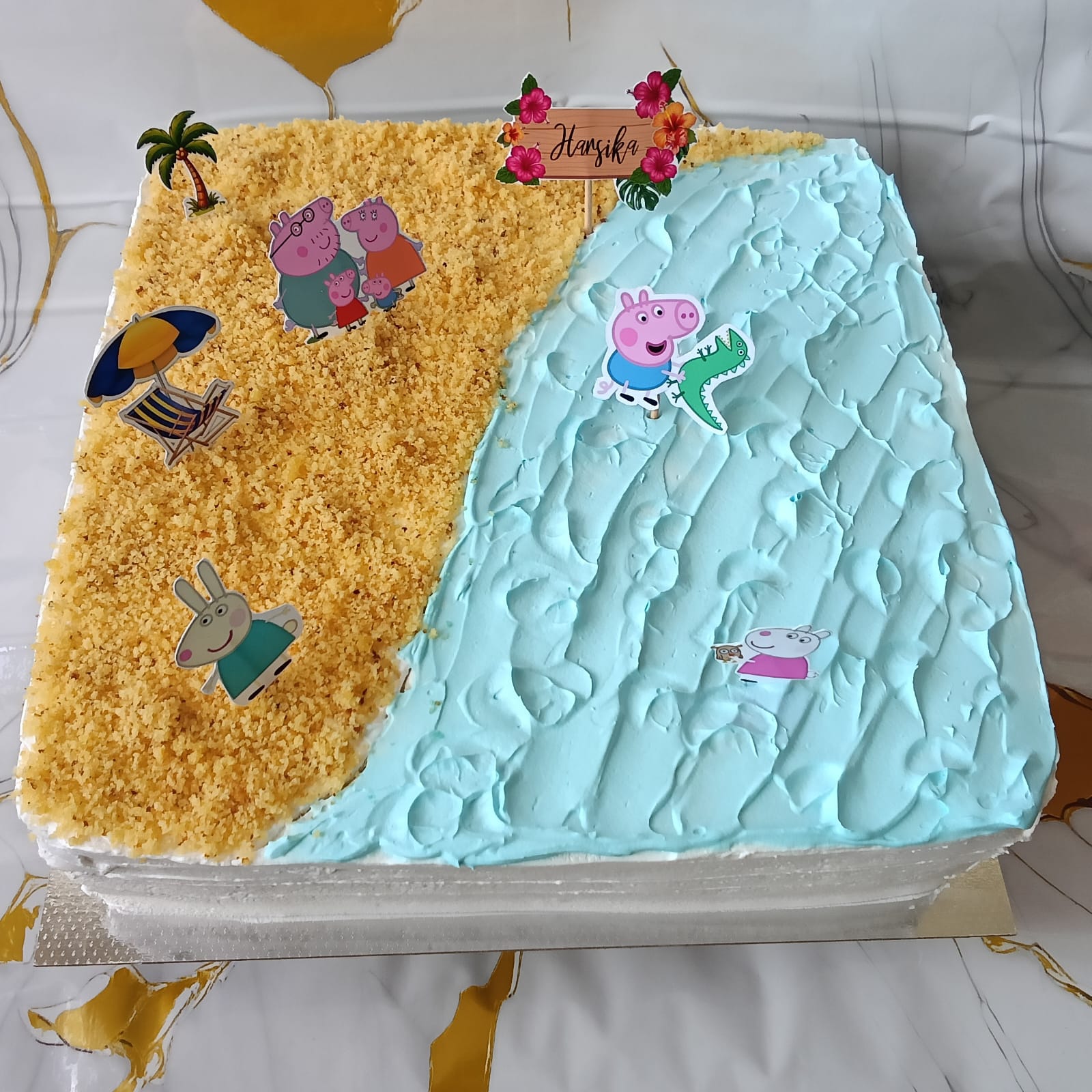 Customized Birthday Cake