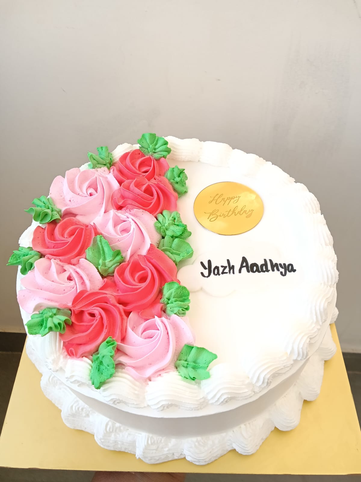 Customized Birthday Cake